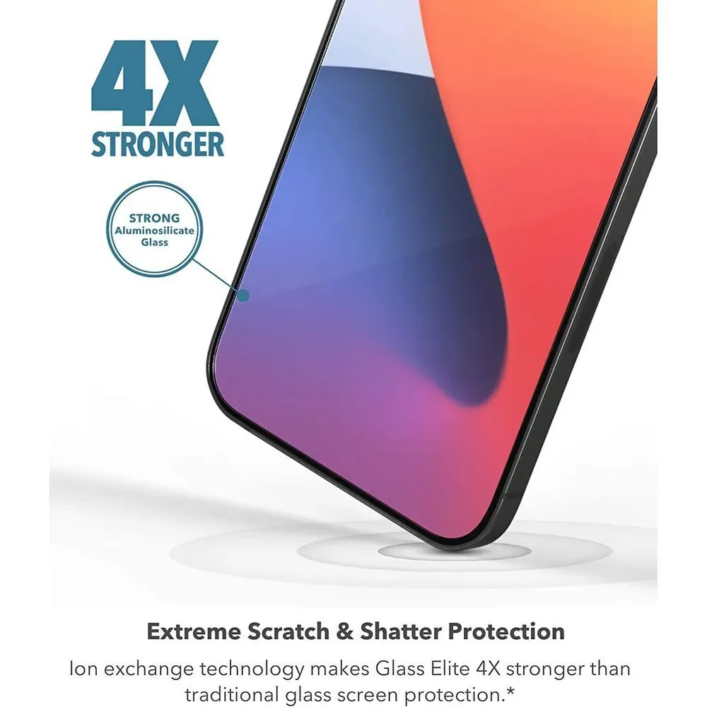 ZAGG Glass Elite Visionguard+ Screen Protector For iPhone 12 Mini (5.4